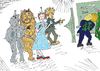 Cartoon: Les amis en Oz Forex (small) by BinaryOptions tagged option,binaire,options,binaires,tradez,trader,trading,dorothy,lion,nouvelles,infos,news,actualites,oz,usd,gbp,eur,chy,cyn,jpy,caricature,webcomic,comique,financier,forex,monnaies,monnaie,boursier