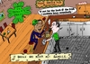 Cartoon: Obama and his Irish Luck (small) by BinaryOptions tagged binary,option,options,optionsclick,trade,trader,caricature,editorial,cartoon,webcomic,barack,obama,prediction,luck,irish,saint,patrick,politics,politician,satire,parody,bar,pub