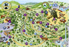 Cartoon: Karte Adventurepark (small) by wambolt tagged illustration,adventure,park,itinerary