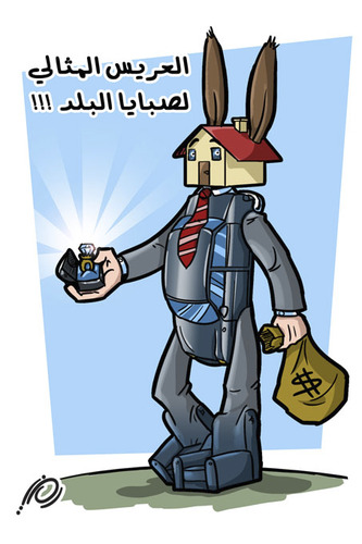 Cartoon: The Perfect Husband for Girls (medium) by ramzytaweel tagged man,husband,girls