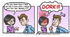 Cartoon: Fashcool love opinion (small) by ramzytaweel tagged romance,love,dork