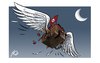 Cartoon: Tunis Revolution (small) by ramzytaweel tagged tunis revolution freedom poor arab