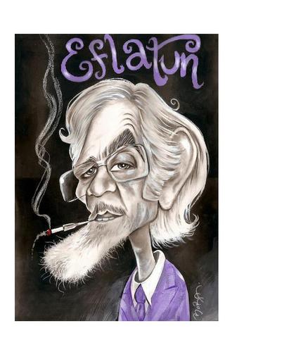 Cartoon: Eflatun Nuri (medium) by MUSTAFA BORA tagged mustafa,bora