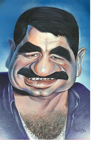 Cartoon: Ibrahim Tatlises (medium) by MUSTAFA BORA tagged turkish,singer