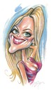 Cartoon: Amanda Seyfried (small) by MUSTAFA BORA tagged caricature