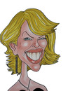 Cartoon: Killy Minogue (small) by Berge tagged caricature,austrtalian,pop,singer