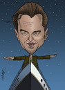 Cartoon: Leonardo  DiCaprio (small) by Berge tagged digital,coloured,caricature,american,movie,star