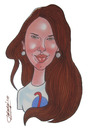 Cartoon: Nicoleta Ionescu (small) by Berge tagged rumanian caricaturist illustrator