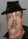 Cartoon: Silvester Stallone (small) by Berge tagged caricature,american,actor,rocky,rambo