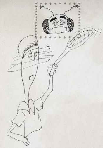 Cartoon: doodle (medium) by vokoban tagged pen,and,ink,drawing,scribble,doodle