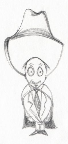 Cartoon: pedro (medium) by vokoban tagged drawing,pencil,doodle,scribble