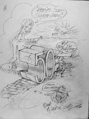 Cartoon: the plumber (medium) by marcoangelo tagged cartoon,caricature,drawing,sketch