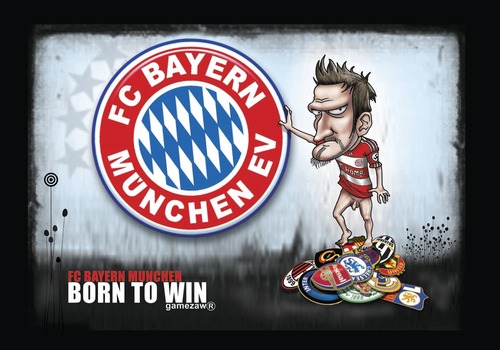 Cartoon: FCB (medium) by gamez tagged fc,bayern,munchen,bundesliga