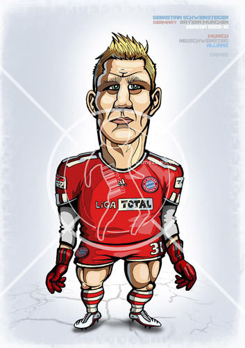 Cartoon: SchweinsteiGer (medium) by gamez tagged gmz