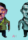 Cartoon: AH (small) by gamez tagged fuhrer,ah,nazi