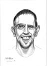 Cartoon: Frank Ribery (small) by gamez tagged fc,bayern,bundesligamez,france