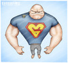 Cartoon: tskePLeh- (small) by gamez tagged balon,balvan,tskeple,gma,gomes,gomez,homer,bart,barack,barak