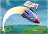 Cartoon: A gift from Trump (small) by Ridha Ridha tagged trump,wars,corona,usa,iran,china,cartoon