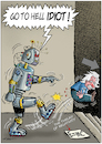 Cartoon: Albert Einstein today - Ridha (small) by Ridha Ridha tagged einstein,job,robot,idiot