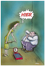 Cartoon: Hier (small) by Ridha Ridha tagged family,problem