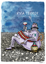 Cartoon: Viva Terror (small) by Ridha Ridha tagged ridha,cartoom,art,anti,terrorism,scorching,criticism