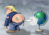 Cartoon: When the wind blows (small) by Ridha Ridha tagged trump,usa,war,military,security