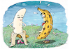 Cartoon: WOW (small) by Ridha Ridha tagged sexy,banana,charming,cartoon,ridha