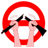 Cartoon: Waffenverbot (small) by symbolfuzzy tagged symbolfuzzy,symbole,logo,logos,internationaler,widerstand,waffenverbot,waffen,verbot