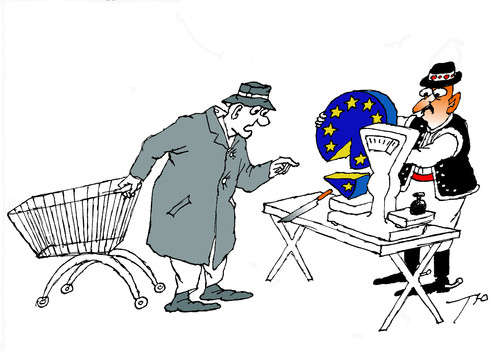 Cartoon: Hungary sells (medium) by tunin-s tagged hungary