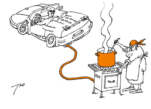 Cartoon: Power autonomy (medium) by tunin-s tagged gas