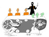 Cartoon: Conveyer (small) by tunin-s tagged conveyer