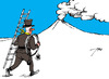 Cartoon: Icelandic volcano (small) by tunin-s tagged volcano