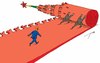 Cartoon: long way (small) by tunin-s tagged way