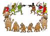 Cartoon: New look on Evolution (small) by tunin-s tagged updated,evolution