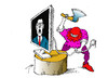 Cartoon: TVExecution (small) by tunin-s tagged execution