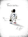 Cartoon: CR7 (small) by Carlo Büchner tagged uefa,champions,league,2014,christiano,ronaldo,fußball,football,soccer,real,madrid,posing,cr7,weltfußballer,portugal,wm2014,cartoon,gag,satire,humor,zeichnung,comedy,carlo,büchner,arts