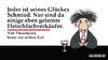 Cartoon: Herr Von Thesemann 3 (small) by Carlo Büchner tagged herr,von,thesemann,glück,schmied,metzger,fleischfachverkäufer,pech,these,carlo,büchner,arts