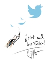 Cartoon: NEU Twitter Account (small) by Carlo Büchner tagged twitter,carlo,büchner,arts,news,ray,cartoon,humor,zeichnung,follow