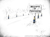 Cartoon: Pencilvania (small) by Carlo Büchner tagged pennsylvania,harrisburg,state,usa,parody,joke,pencil,satire,cartoon,painting,carlo,büchner,arts,ray,2014,welcome