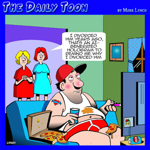 AI cartoon AI cartoon