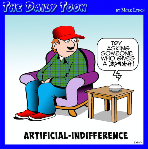 Cartoon: Artificial intelligence (medium) by toons tagged ai,alexa,siri,chatbot,ai,alexa,siri,chatbot