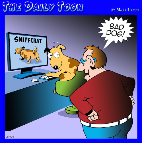 Cartoon: Bad dogs (medium) by toons tagged sites,dogs,animals,adult,content,porn,sites,dogs,animals,adult,content