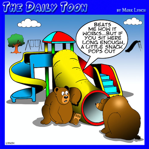 Bear trap By toons | Media & Culture Cartoon | TOONPOOL
