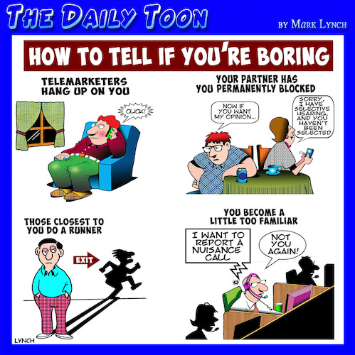 Cartoon: Boring people (medium) by toons tagged boring,call,blocked,boring,call,blocked