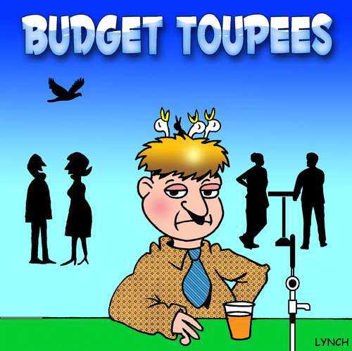 toupee cartoon