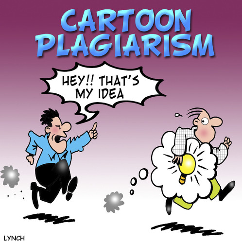 Cartoon Plagiarism By toons | Media & Culture Cartoon | TOONPOOL