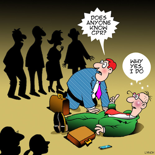CPR Cartoon CPR Cartoon