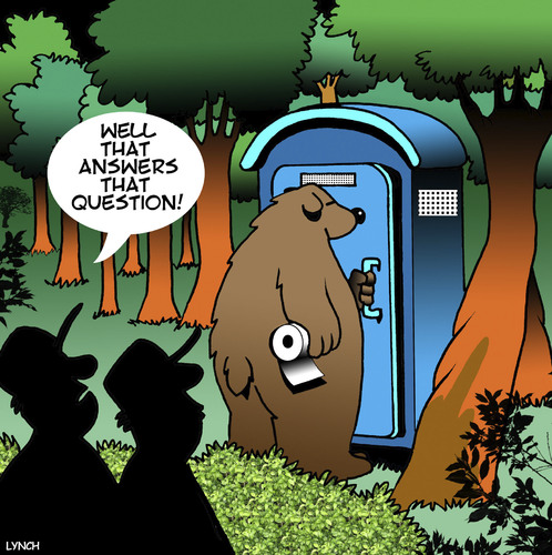 Does a bear shit in the woods? Does a bear shit in the woods?