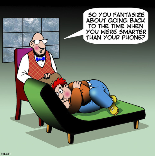 Cartoon: Fantasizing (medium) by toons tagged smart,phone,fantasies,childhood,memories,smart,phone,fantasies,childhood,memories