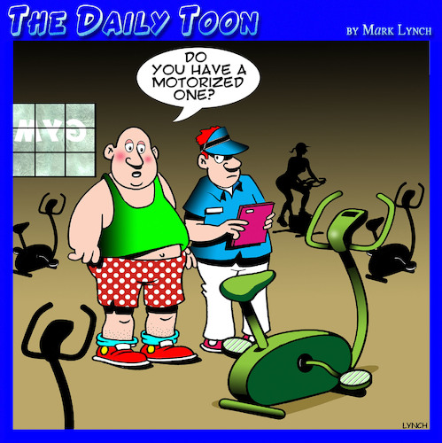 Gym cartoon Gym cartoon